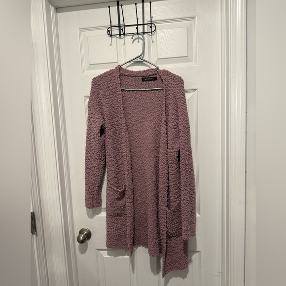 MEROKEETY Women's Long Sleeve Soft Chunky Knit Sweater Open Cardigan Size Small. - Picture 3 of 7